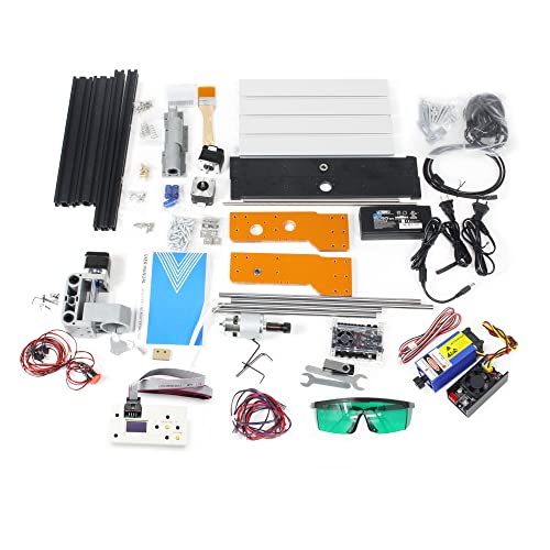 CNCTOPBAOS 3018-PRO 2 in 1 CNC Router Mini Engraver Machine with Module, XYZ Limit Switches and E-Stop, GRBL Control 3-Axis DIY Engraving Milling Cutting Wood PVC PCB Acrylic with Offline Controller