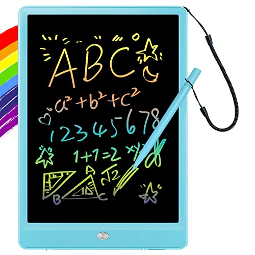 ORSEN 10 Inch LCD Doodle Board Writing Tablet for Kids - Colorful Drawing Pad and Educational Toy Gift for 3-6 Year Old Boys and Girls