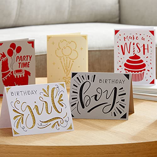 Cricut Joy Insert Cards - DIY greeting card for Baby Shower, Birthday, and Wedding - Mesa Sampler, 12 ct