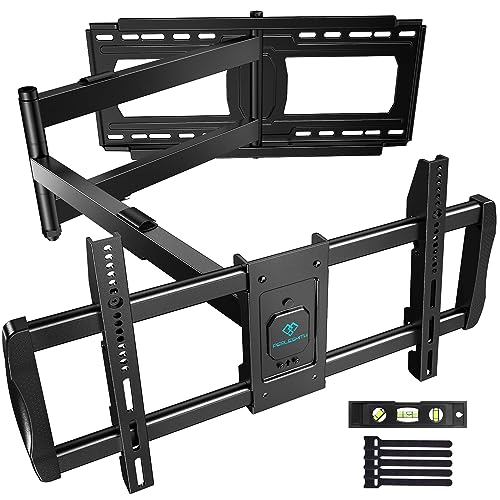 PERLESMITH Long Arm TV Wall Mount for 42-90 inch TVs, Full Motion TV Mount with 42.72 inch Extension Articulating Arm Swivel and Tilt, Max VESA 800x400mm, Holds up to 150 lbs, 16”,18”, 24” Studs
