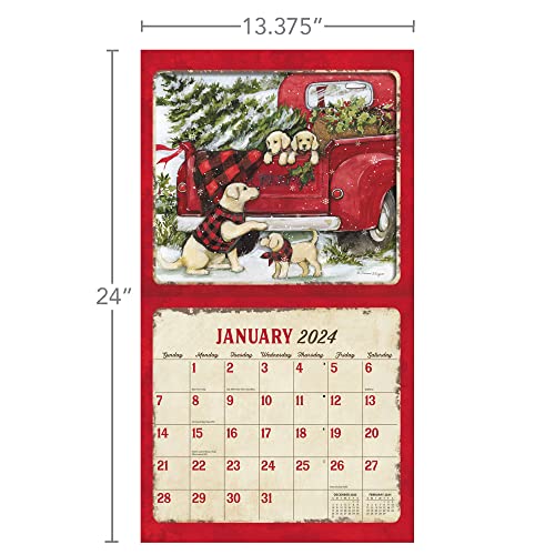 LANG Truckin' Along 2024 Wall Calendar (24991002010) Multi