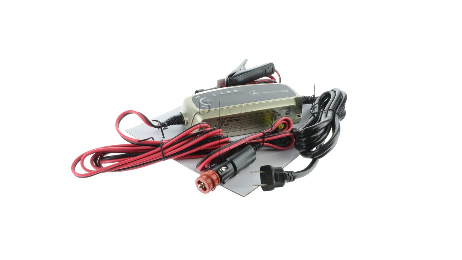 Genuine Mercedes-Benz 5A Battery Charger with Trickle Charge Function.