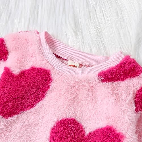 Kayotuas Baby Valentines Day Romper Cute Letter Print Sweatshirt Long Sleeve Pullover Bubble Bodysuit Spring Festival Clothes (MAMA IS MY valentine Red White, 3-6 Months)