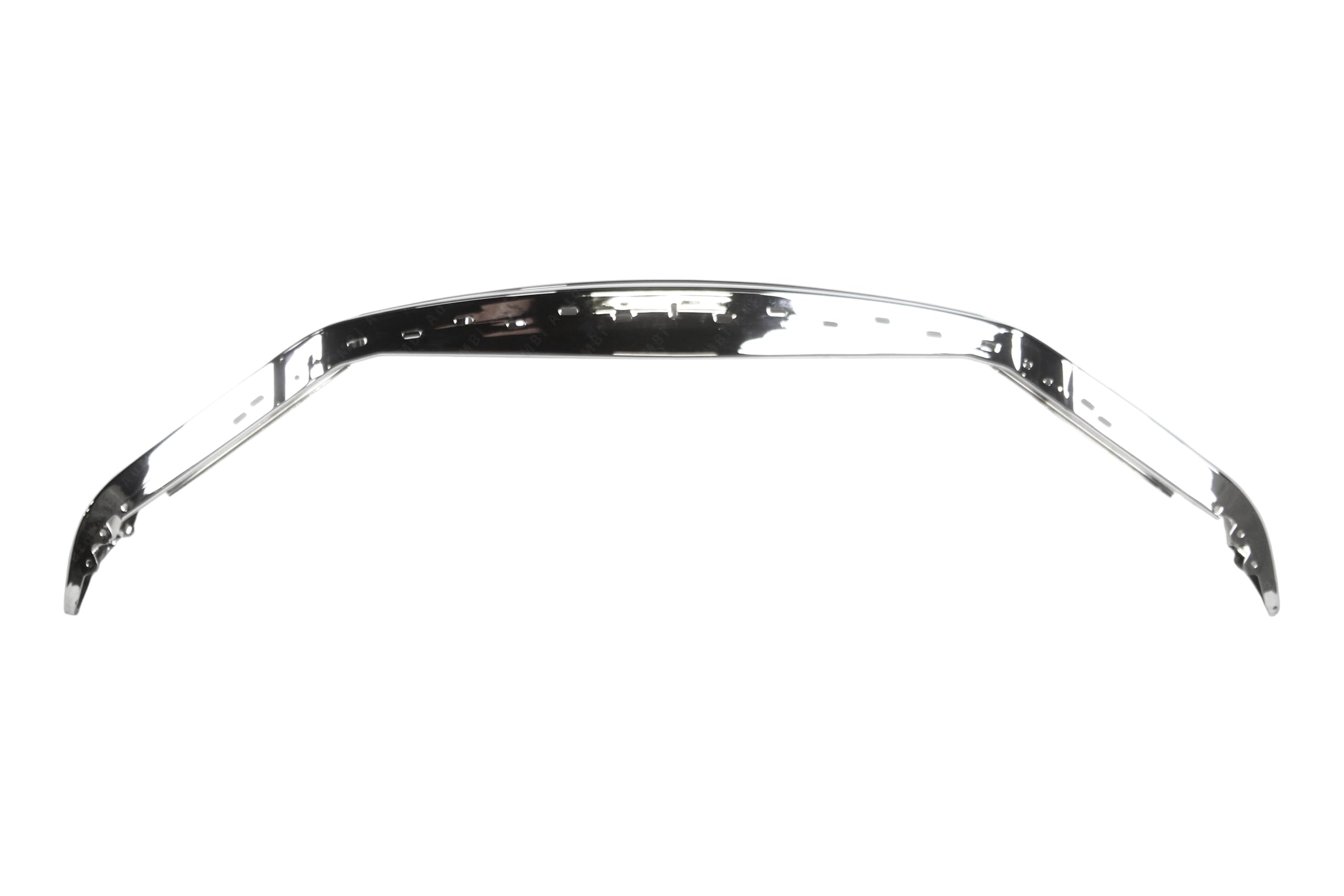 BUMPERS THAT DELIVER - Chrome, Steel Front Bumper Face Bar Compatible with 2018 2019 2020 Ford F-150 w/Fog 18 19 20, FO1002430