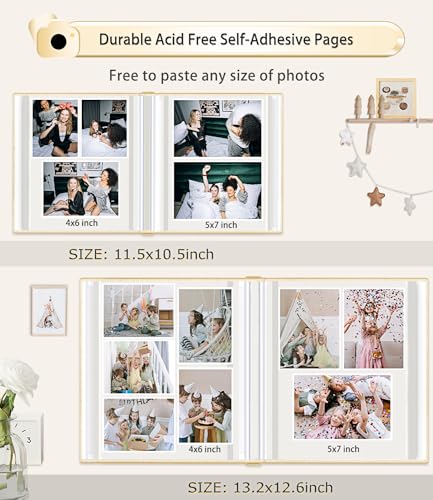 EJBLFE Self Adhesive Photo Album