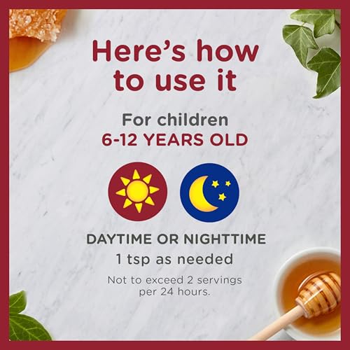 Zarbee's Kids All-in-One Day/Night Cough Value Pack for Children 6-12 with Dark Honey, Turmeric, B-Vitamins & Zinc, 1 Pediatrician Recommended, Drug & Alcohol-Free, Grape Flavor, 4FL Oz (Pack of 2)