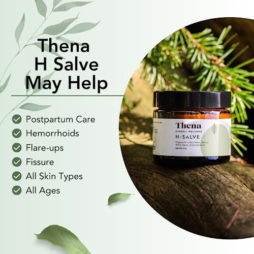 Intense Hemorrhoid Treatment 100% Natural Hemorrhoid Cream & Fissure Ointment Control Organic Lavender Arnica Witch Hazel Fast Healing Maximum Strength, Best with Thena Sitz Bath Soak for Women Men