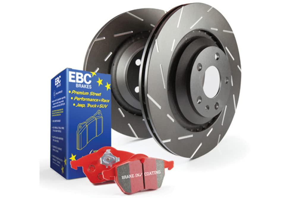 EBC S4KR1121 Stage-4 Signature Brake Kit, BLACK