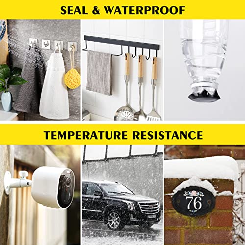 EMITEVER Double Sided Adhesive Tape Heavy Duty, Acrylic Foam Mounting 16.4FT X 1IN, Waterproof & Strong Double Stick, Strip Tape for Home Office Decor