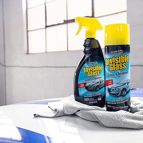 Invisible Glass 91164 19-Ounce Cleaner for Auto and Home for a Streak-Free Shine, Deep Cleaning Foaming Action, Safe for Tinted and Non-Tinted Windows, Ammonia Free Foam Glass Cleaner, Pack of 1