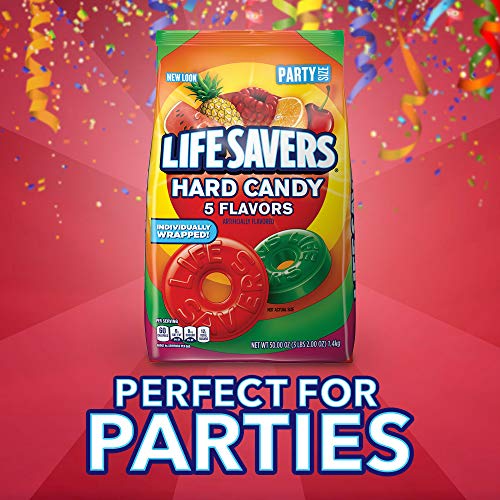 LifeSavers Hard Candy, Original Five Flavors, 50 Oz Bag