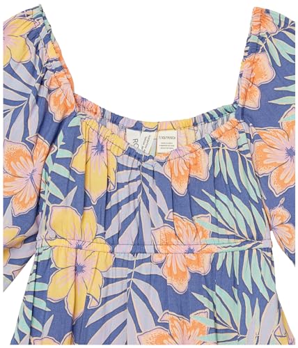 Roxy Girls' Running Nights Dress, Marlin Funky Palm