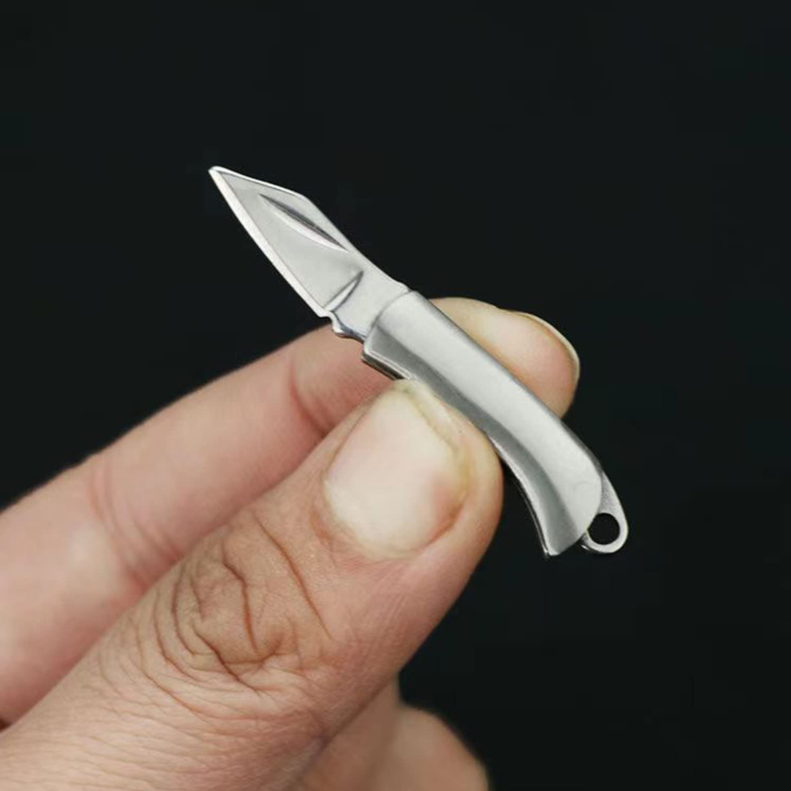 Fon ALLey Mini Folding Knife Multi-purpose Mini Pocket Knife (Stainless Steel-Y2)