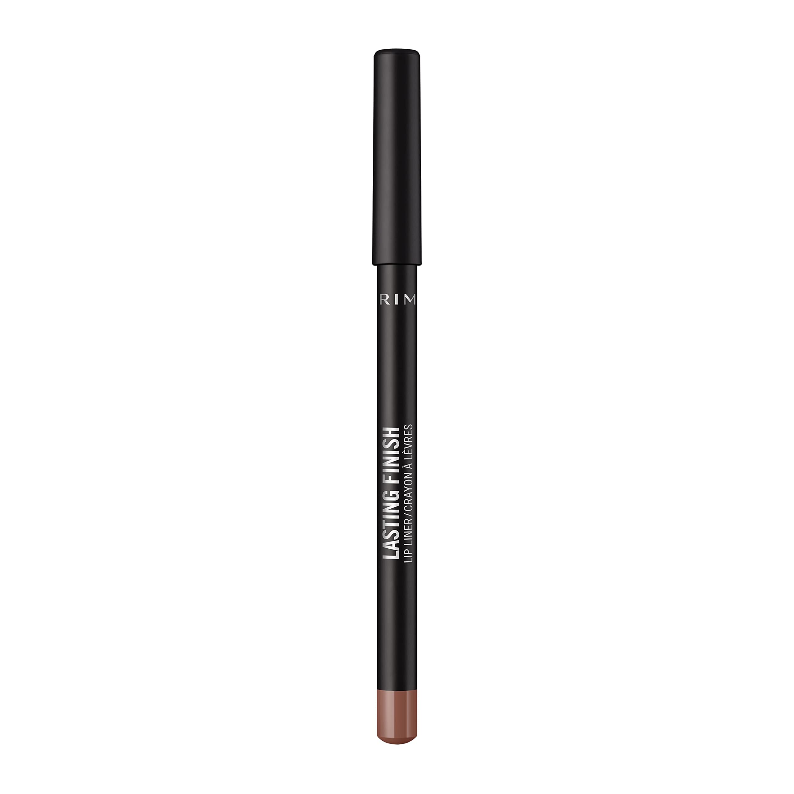 Rimmel Lasting Finish 8HR Soft Lip Liner Pencil - Vibrant, Blendable Formula to Lock Lipstick in Place for 8 Hours - 705 Cappuccino, .04oz