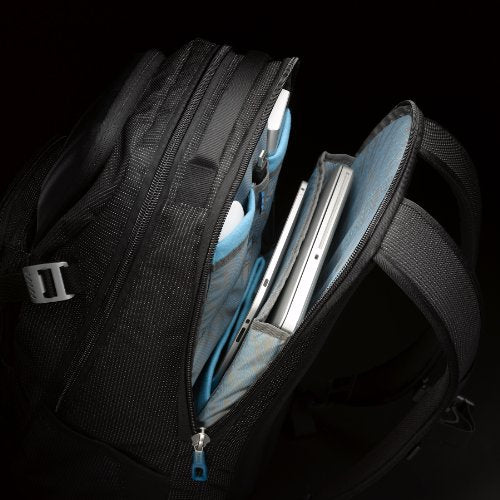Thule Crossover 32L Backpack - 15inch MacBook Pro / 15.6inch PC/Tablet compatible - Crush proof sunglass/tech pocket - Travel backpack - Carry on sized backpack,Black