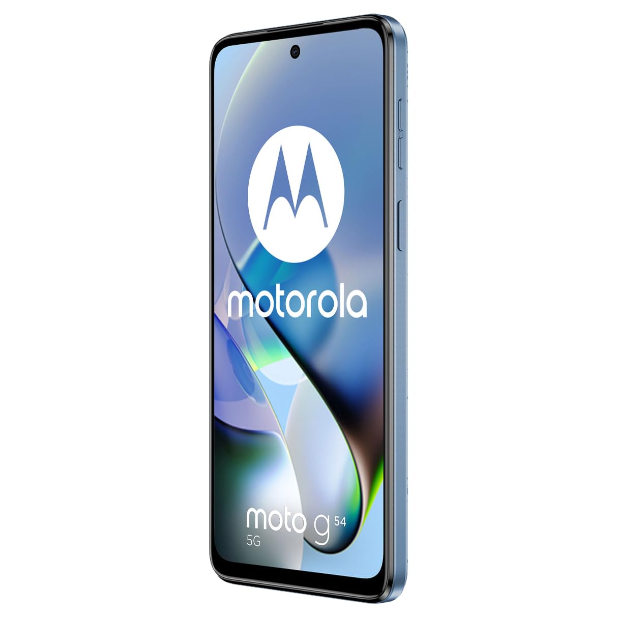 Motorola Moto G54 5G Dual SIM | 8+256GB ROM | GSM Unlocked Smartphone | 6.5" 120Hz IPS LCD Display | Android 13 | 50MP Camera | Li-Po 6000 mAh Battery | International Model - (Blue)