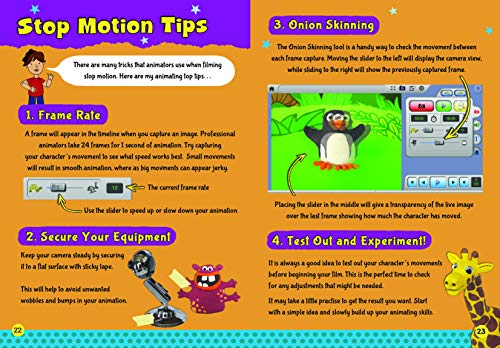 Zu3D Complete Stop Motion Animation Software Kit For Kids Includes Camera Handbook And Two Software Licenses Works On Windows Apple Mac OS X And iPad iOS