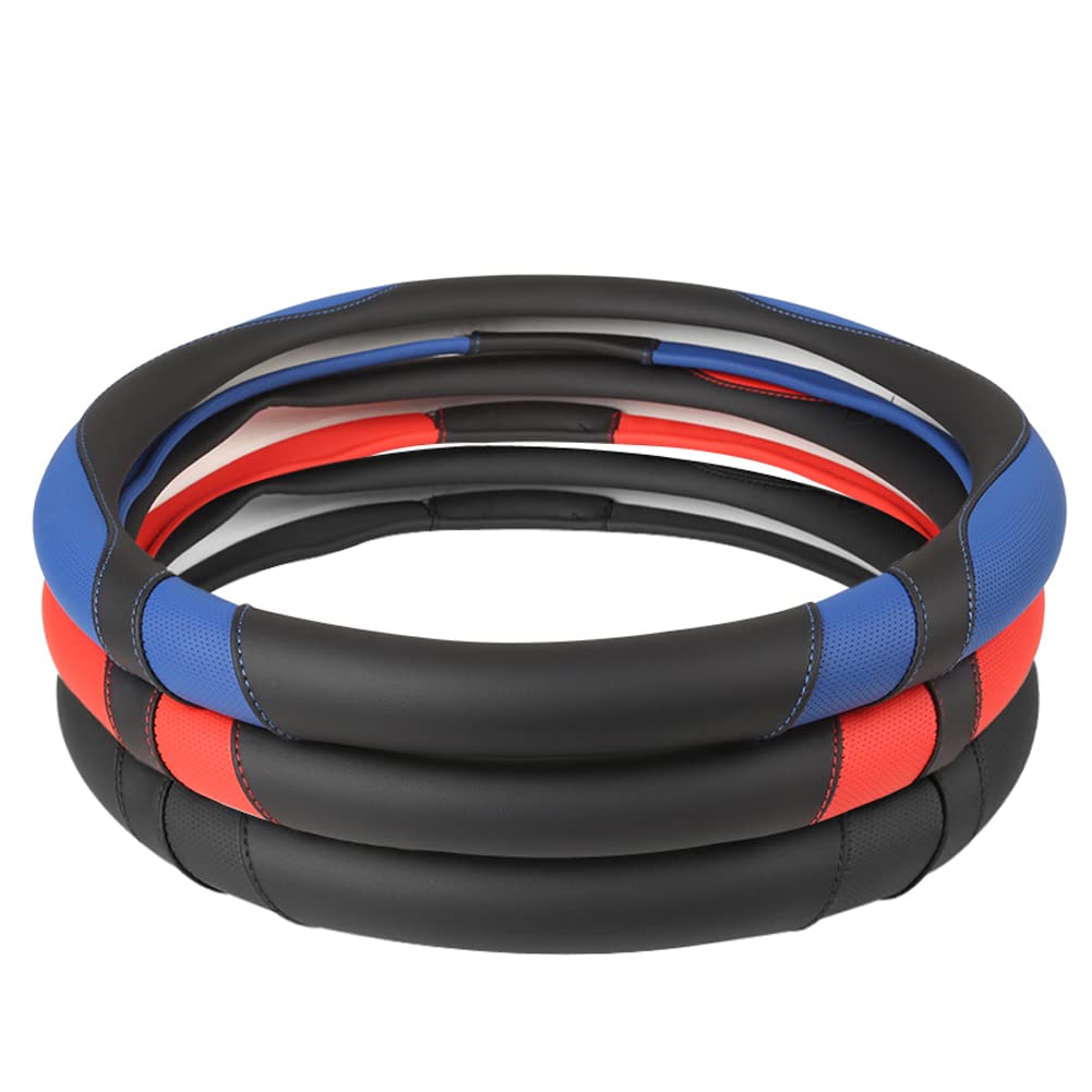 West Llama Customized Auto Car Steering Wheel Cover for Honda (Black)