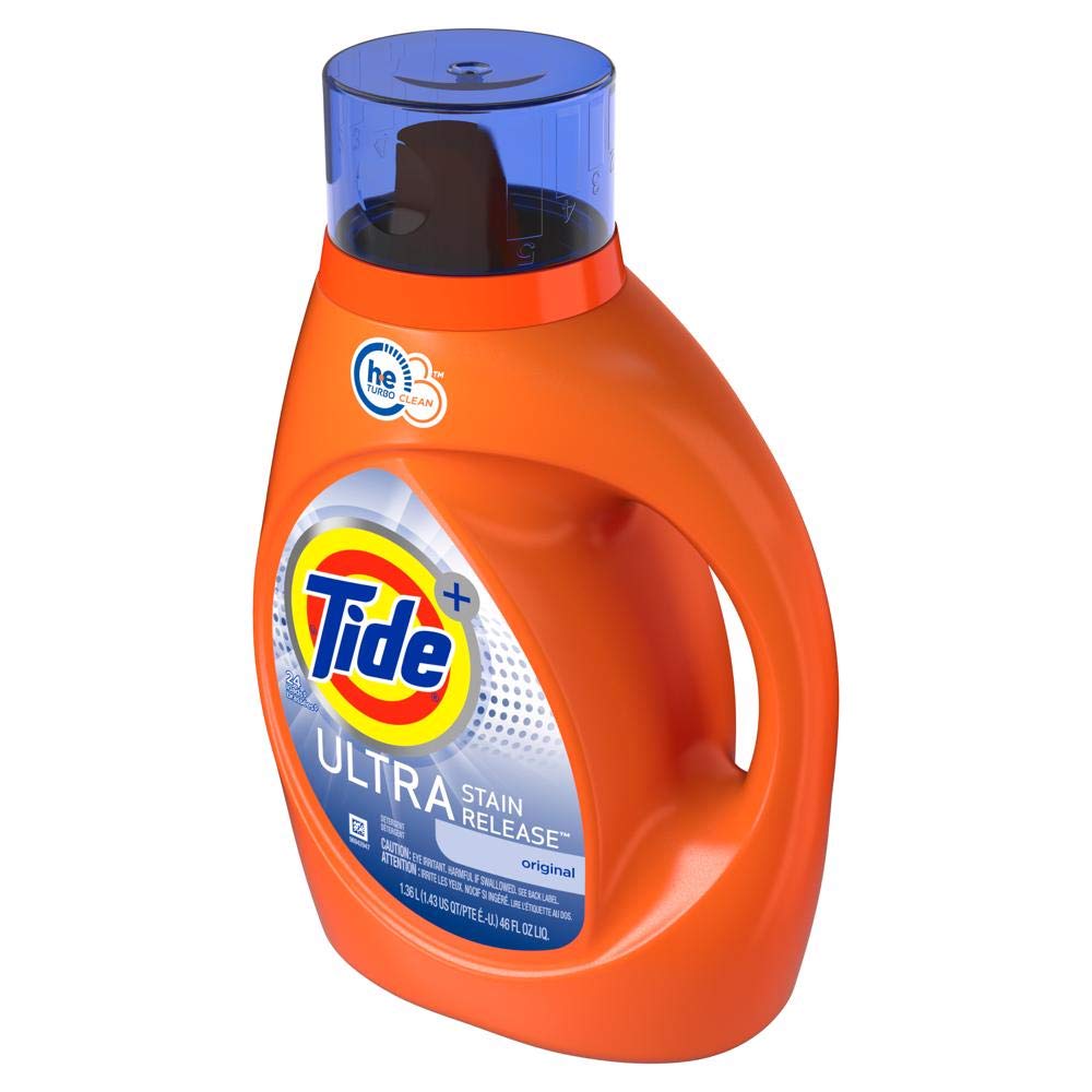 Tide Liquid Laundry Detergent, Ultra Stain Release, 46 Ounce