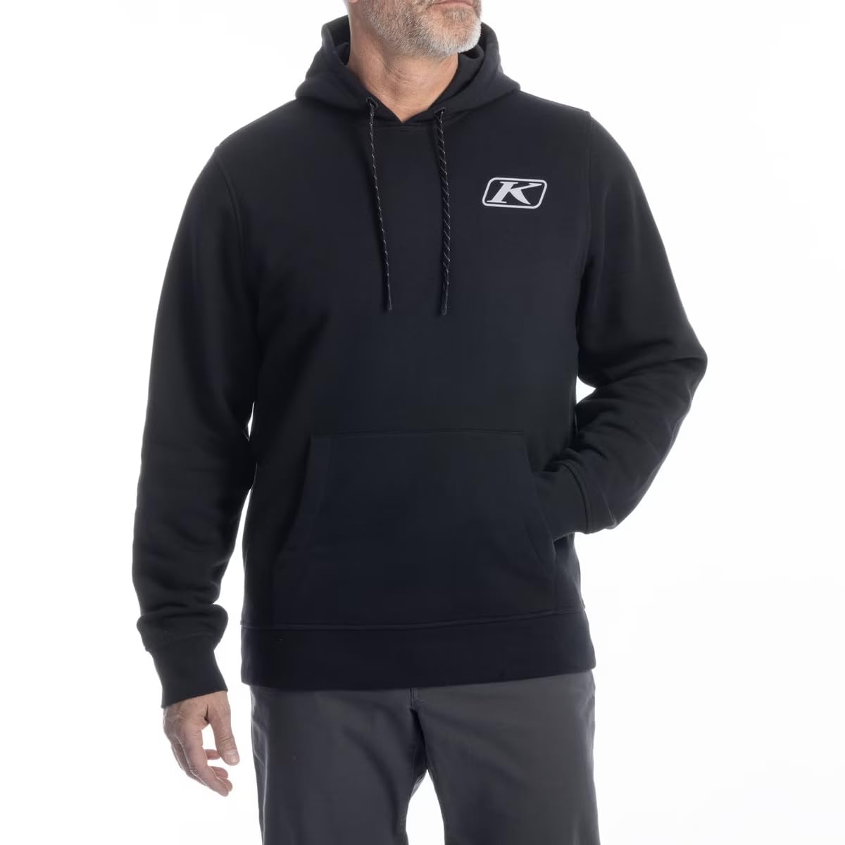 KLIM Men's Rippin' Pullover Hoodie Size XL - Black - High-rise
