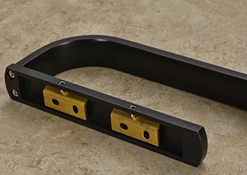 ELLO&ALLO Oil Rubbed Bronze Toilet Paper Holder Bathroom Accessories Wall-Mounted, Rust Protection