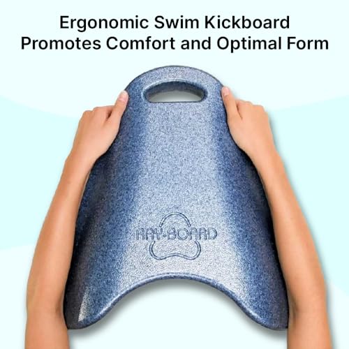 Ray-Board Kickboard (Speckled Blue, Adult/Large)