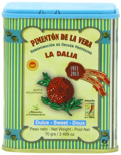 La Dalia Sweet Smoked Paprika from Spain, 2.469 Oz