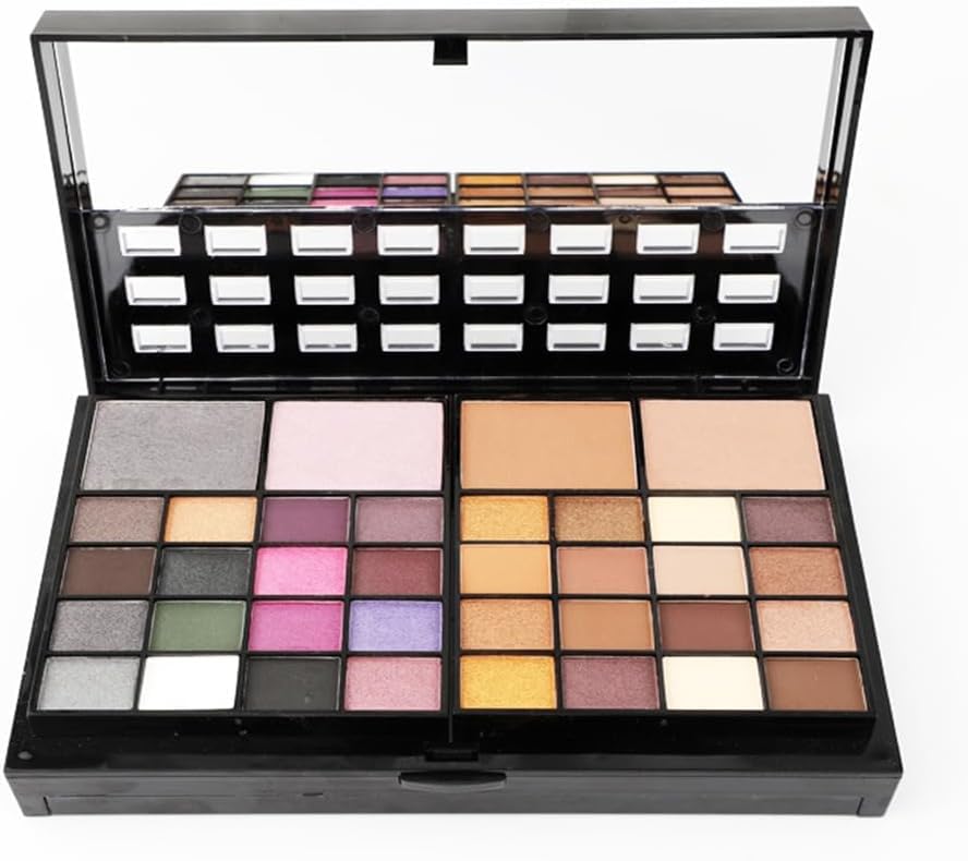 Makeup Kit for Women Full Kit including 36 Eyeshadow Makeup,16 Lip Gloss,12 Glitter Cream, 4 Concealer, 3 Blusher,1 Bronzer, 2 Highlight and Contour - All in One Makeup Kit 74 Colors