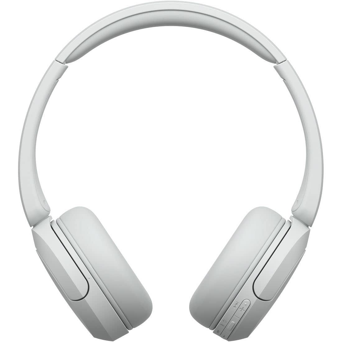 Sony WH-CH520 Best Wireless Bluetooth On-Ear Headphones with Microphone for Calls and Voice Control, Up to 50 Hours Battery Life with Quick Charge Function, Includes USB-C Charging Cable - White