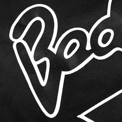 90s Clothes for Women and Men Baseball Jersey Shirt for Theme Party Hip Hop Clothing for Party (White-XXL)