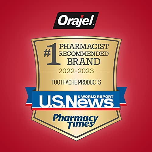 Orajel 4X for Toothache & Gum Pain: Severe Cream Tube 0.33oz- From Oral Pain Relief Brand