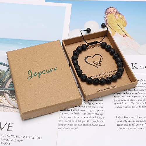 JoycuFF Long Distance Relationship Birthday Gifts For Boyfriend Men Women Him Or Her King And Queen Crown Couples Bracelets Matching Gifts For Anniversary Valentine's Day Birthday Christmas