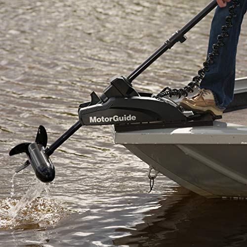 MotorGuide Xi3 Freshwater Trolling Motor, Wireless, Bow Mount - 48-inch Shaft, 55-Pound Peak Thrust