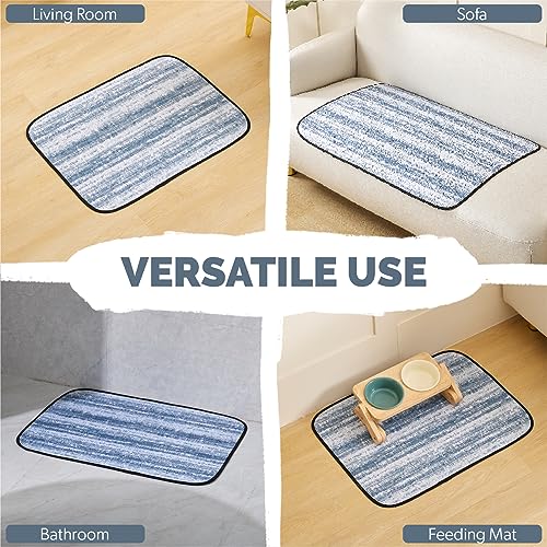 ALTIPOPIC Washable Pee Pads for Dogs, 2 Pack 18'' x 24'' Super Absorbent Reusable Waterproof Dog Pee Pads, Non Slip Puppy Pads, Large Whelping Pads, Heavy Duty Puppy Potty Training Pads
