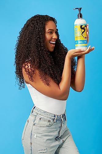 Curls Blueberry Bliss Reparative Leave In Conditioner - Repair Damage and Prevent Breakage - Encourage Hair Growth - For Wavy, Curly, and Coily Hair Types 8 oz