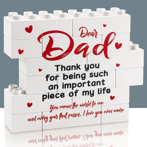 Fathers Day Dad Gifts from Daughter Son Birthday Gifts for Dad Father Best Dad Ever Gifts Thank You Gifts for Dad New Dad Daddy Father -Dad Decorative Signs & Plaques