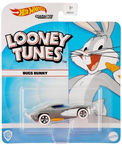 Hot Wheels Character Cars 1:64 Scale Looney Tunes (Daffy Duck 3/7)