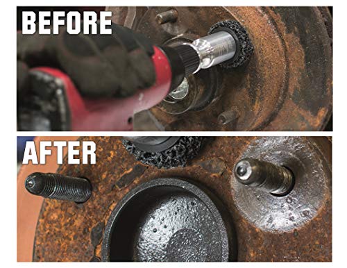 AME INTL 37330 Hub Buddy Surface and Stud Cleaner Pad, Fits 1/2" Impact Driven Wrenches