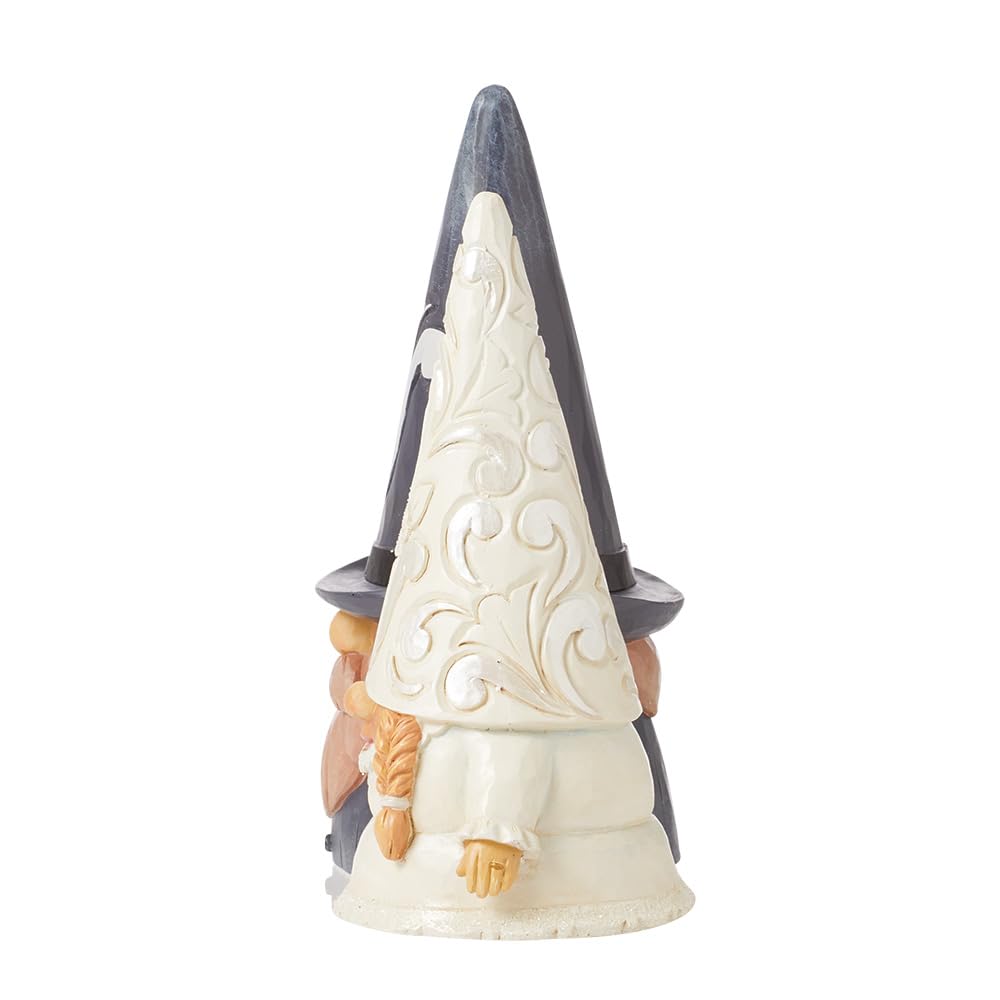 Enesco Jim Shore Heartwood Creek Four Seasons Wedding Couple Bride and Groom Gnomes Figurine 5.7 Inch