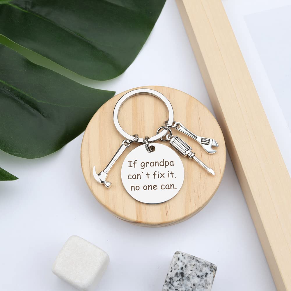 Grandpa Gifts, Grandpa Keychain from Grandson Granddaughter, Grandpa Christmas Gifts Grandpa Gifts from Grandchildren, Grandpa Keyring Grandpa Gifts Ideas, Grandpa Birthday Presents from Grandkids