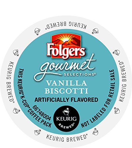 Folgers Gourmet Selections Vanilla Biscotti Coffee K-Cups