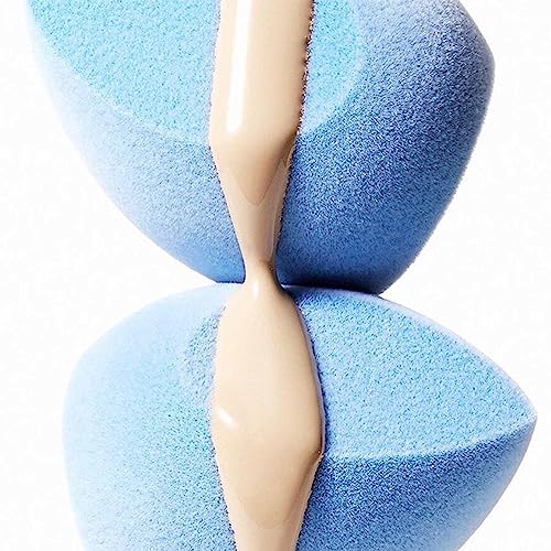 JUNO & Co. Microfiber Sponge, Latex-Free, Dual Layer Technology, Flawless Makeup Blender for Foundations, Powders and Creams (Microfiber 4Ever Sponge Bundle)
