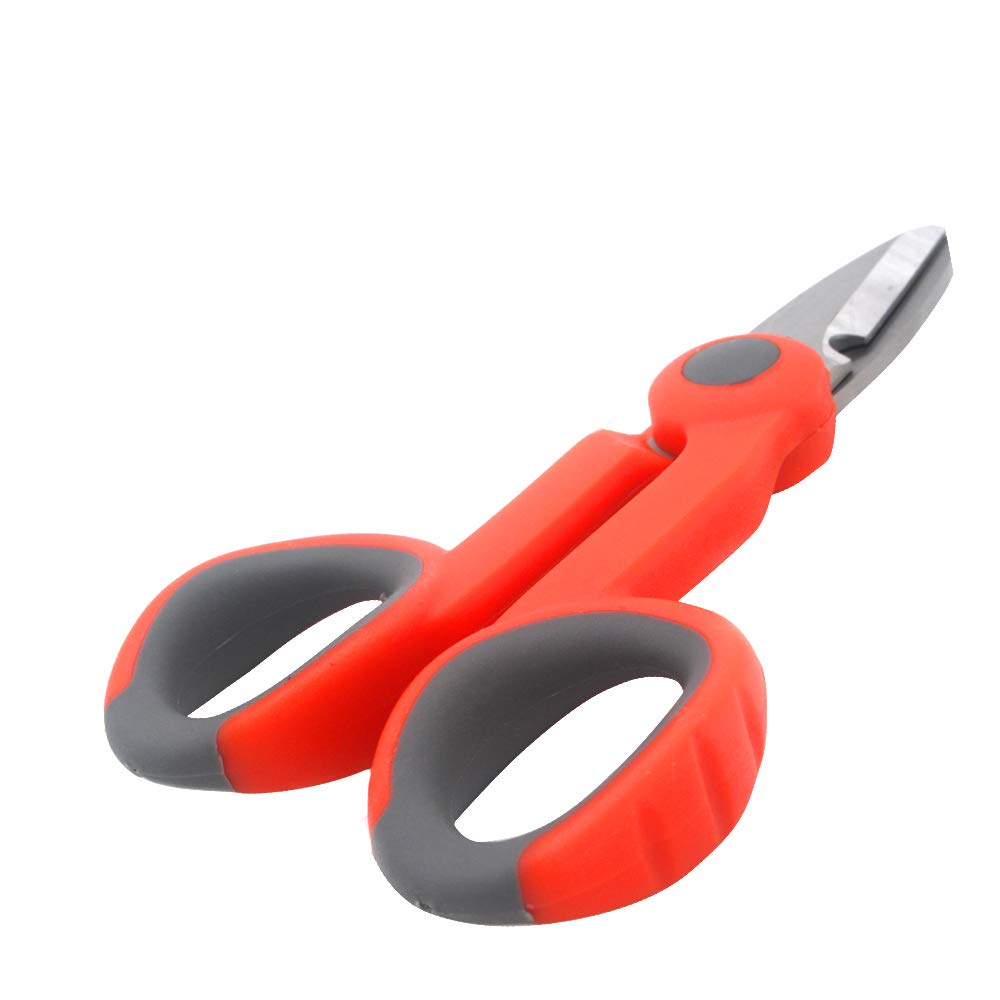 3 Pcs Electrical Shears Optic Fiber Cable Cutter Scissors for Kevlar Shears