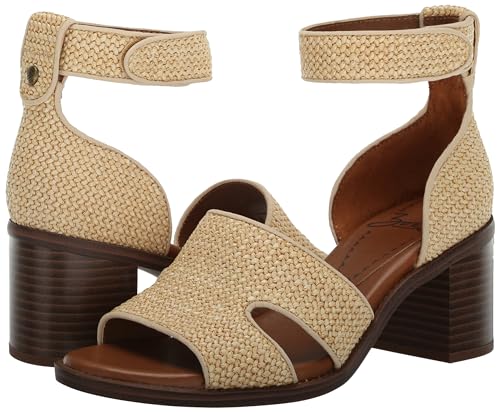 ZODIAC Womens Ida Block Heeled Sandal Brown 10 M