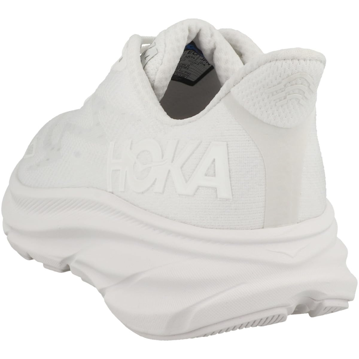 Hoka Women's Clifton 9 Sneaker, White/White, 10
