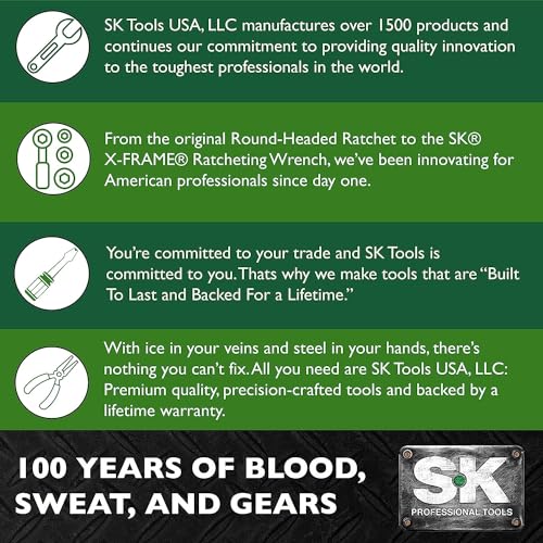 SK Tools USA 1/2" Drive, 1/2", 6 Point, Standard Chrome Socket | 40116