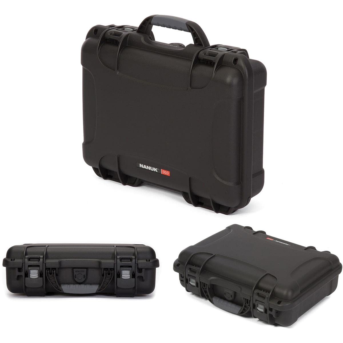 Nanuk 910 Waterproof Hard Case with Foam Insert for DJI Mini SE Fly More Kit - Black (910-MAVMSE1)