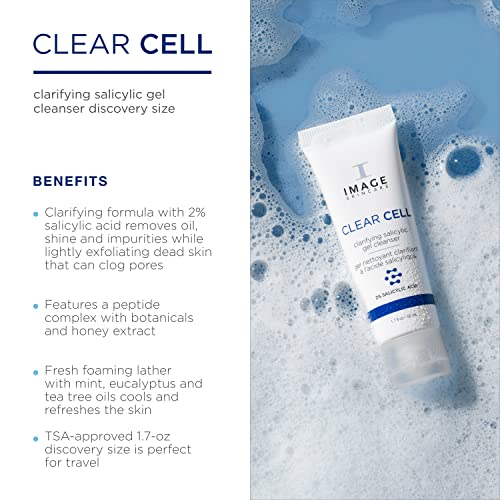 Image Skincare Discovery Clear Cell Clarifying Salicylic Gel Cleanser 50 ml / 1.7 Oz