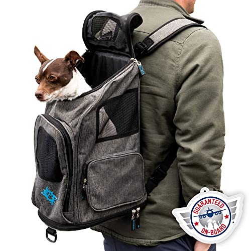 Sherpa Cat Travel Backpack with Bubble View, Airline Approved - Black, One Size