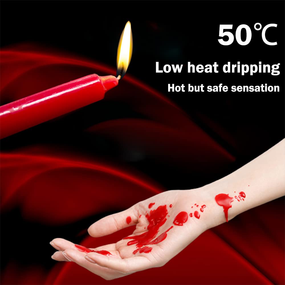 Low Temperature Candles Low Heat Candles Romantic Wax Play Candles for Lovers Couples Wedding